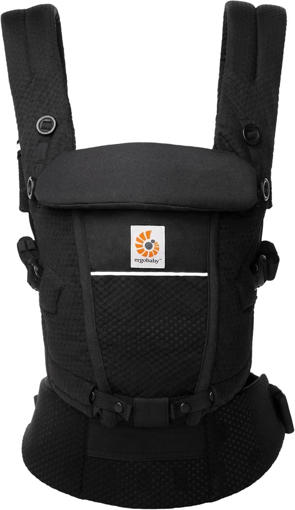 Ergobaby Adapt Porte-bébé nouveau-né – Ergonomique, Mesh SoftFlex, 3 positions, ventral & dorsal